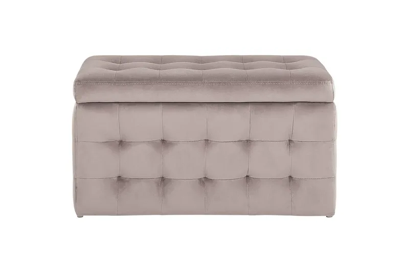 Rahi Michigan Vaaleanpunainen - Vaaleanpunainen - Huonekalut - Tuoli & nojatuoli - Jakkara & jalkarahi - Rahi - Chesterfield-rahi