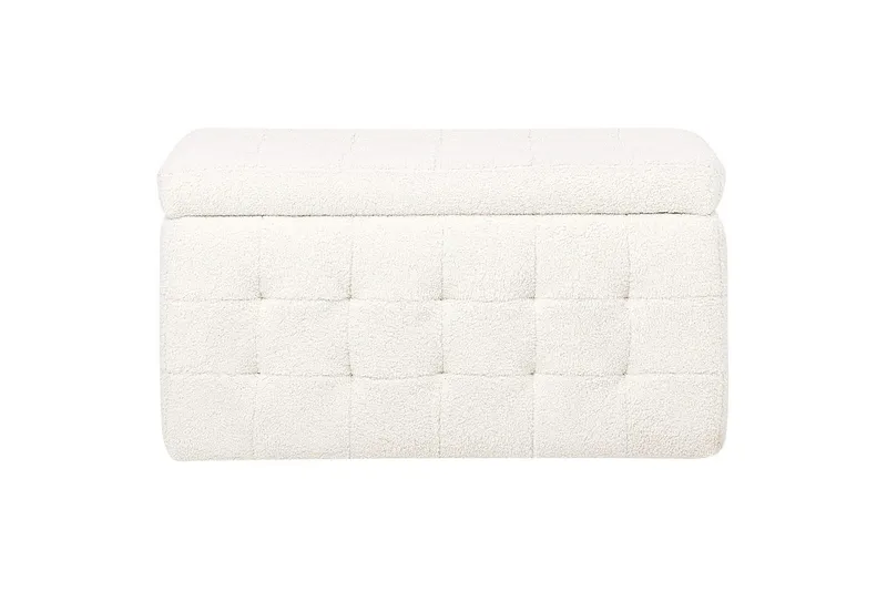 Rahi Michigan Valkoinen - Valkoinen - Huonekalut - Tuoli & nojatuoli - Jakkara & jalkarahi - Rahi - Chesterfield-rahi