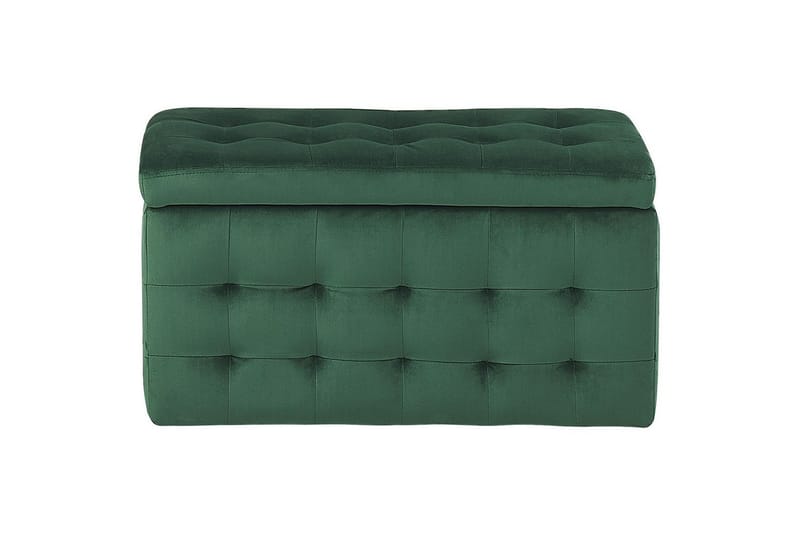 Rahi Michigan Vihreä - Vihreä - Huonekalut - Tuoli & nojatuoli - Jakkara & jalkarahi - Rahi - Chesterfield-rahi