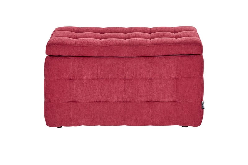 Rahi Michigan Punainen - Punainen - Huonekalut - Tuoli & nojatuoli - Jakkara & jalkarahi - Rahi - Chesterfield-rahi