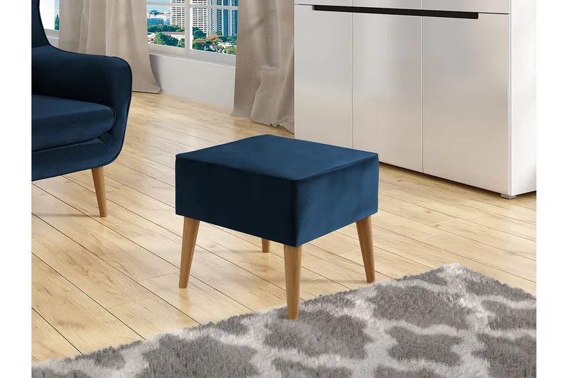 Rahi - Sininen - Huonekalut - Tuoli & nojatuoli - Jakkara & jalkarahi - Rahi