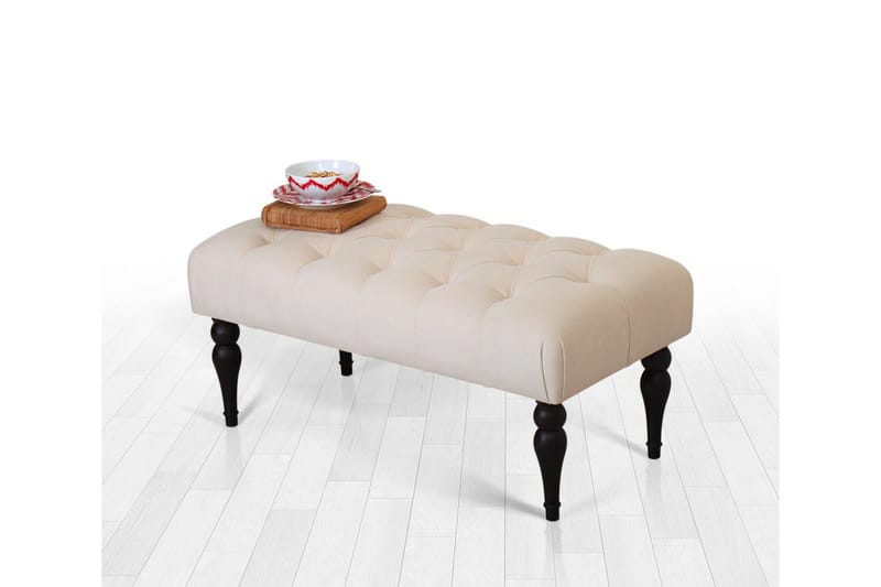 Rahi Tucumcari 92 cm - Kermanvalkoinen - Huonekalut - Tuoli & nojatuoli - Jakkara & jalkarahi - Rahi