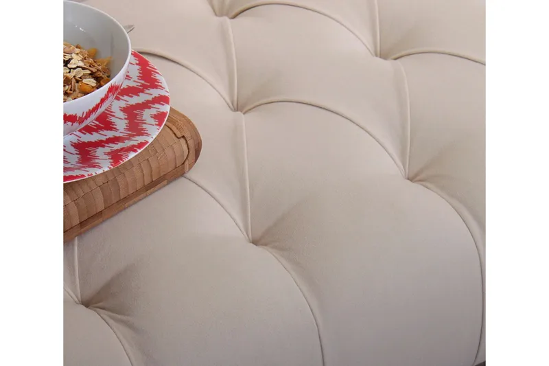 Rahi Tucumcari 92 cm - Kermanvalkoinen - Huonekalut - Tuoli & nojatuoli - Jakkara & jalkarahi - Rahi