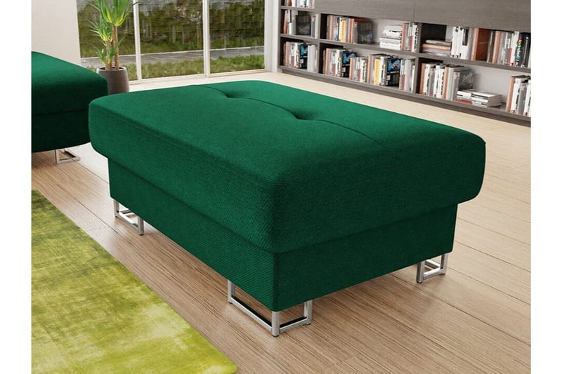 Reginia Fotpall 67 cm Dark green - Huonekalut - Tuoli & nojatuoli - Jakkara & jalkarahi - Rahi