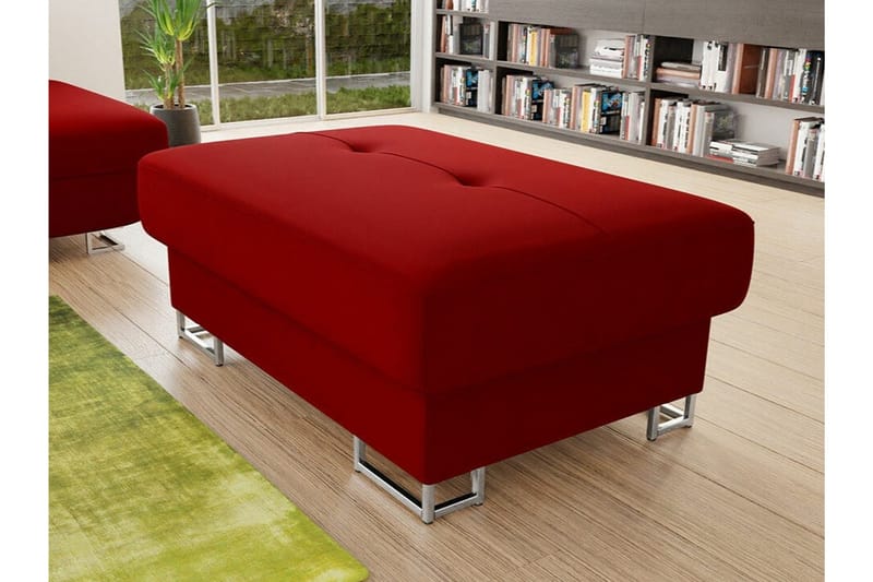 Reginia Fotpall 67 cm Dark red - Huonekalut - Tuoli & nojatuoli - Jakkara & jalkarahi - Rahi