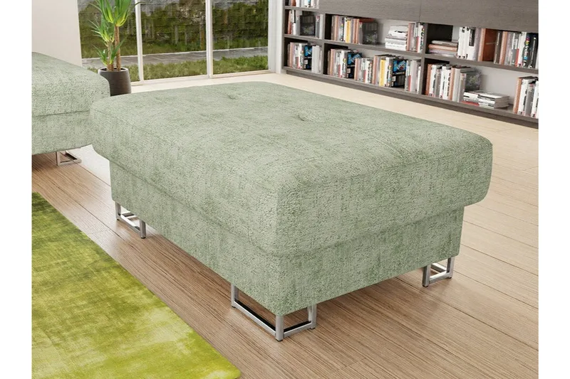 Reginia Fotpall 67 cm Light green/Green/Mint - Huonekalut - Tuoli & nojatuoli - Jakkara & jalkarahi - Rahi