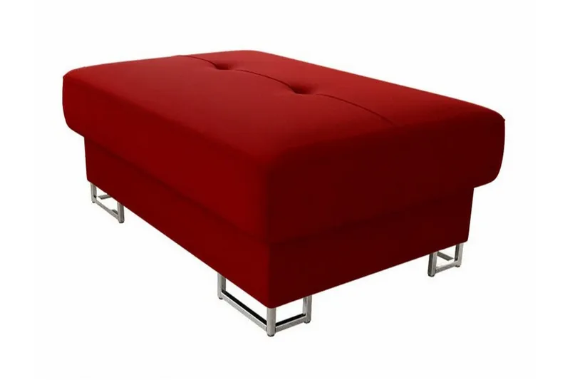 Reginia Fotpall 67 cm NO_BRAND Dark red, undefined
