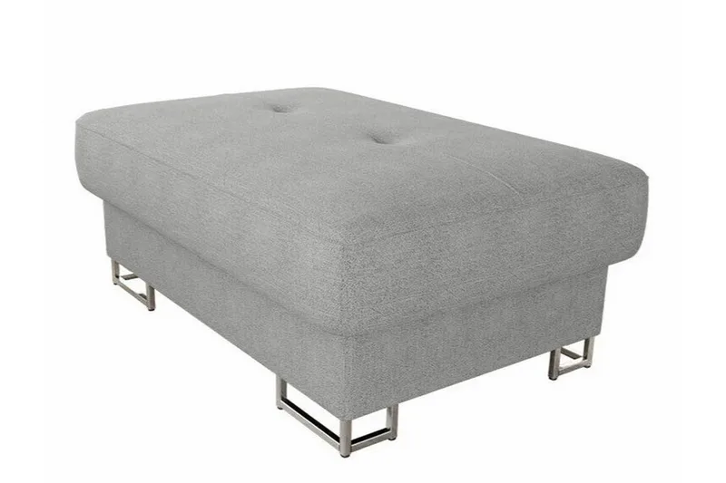 Reginia Fotpall 67 cm NO_BRAND Ljusgrå, undefined