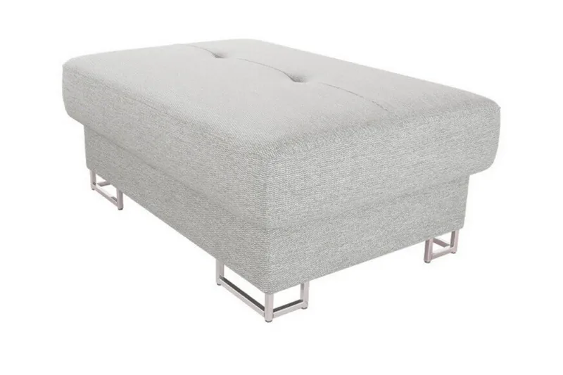 Reginia Fotpall 67 cm NO_BRAND White, undefined