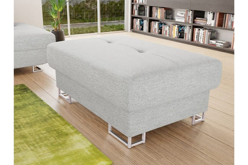 Reginia Fotpall 67 cm White - Huonekalut - Tuoli & nojatuoli - Jakkara & jalkarahi - Rahi