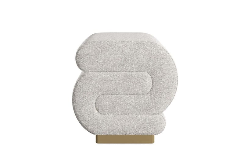 Rahi Sanina Kerman - Kermanvalkoinen - Huonekalut - Tuoli & nojatuoli - Jakkara & jalkarahi - Säkkirahi