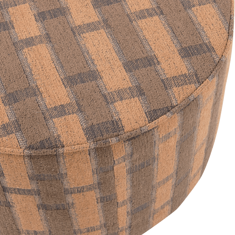 Rahi Sarli 60 cm pyöreä - Ruskea/Roosa - Huonekalut - Tuoli & nojatuoli - Jakkara & jalkarahi - Säkkirahi