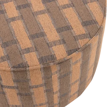 Rahi Sarli 60 cm pyöreä - Ruskea/Roosa - Huonekalut - Tuoli & nojatuoli - Jakkara & jalkarahi - Säkkirahi