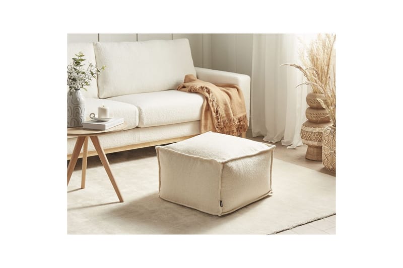 Rahi Sherali Beige - Beige - Huonekalut - Tuoli & nojatuoli - Jakkara & jalkarahi - Säkkirahi
