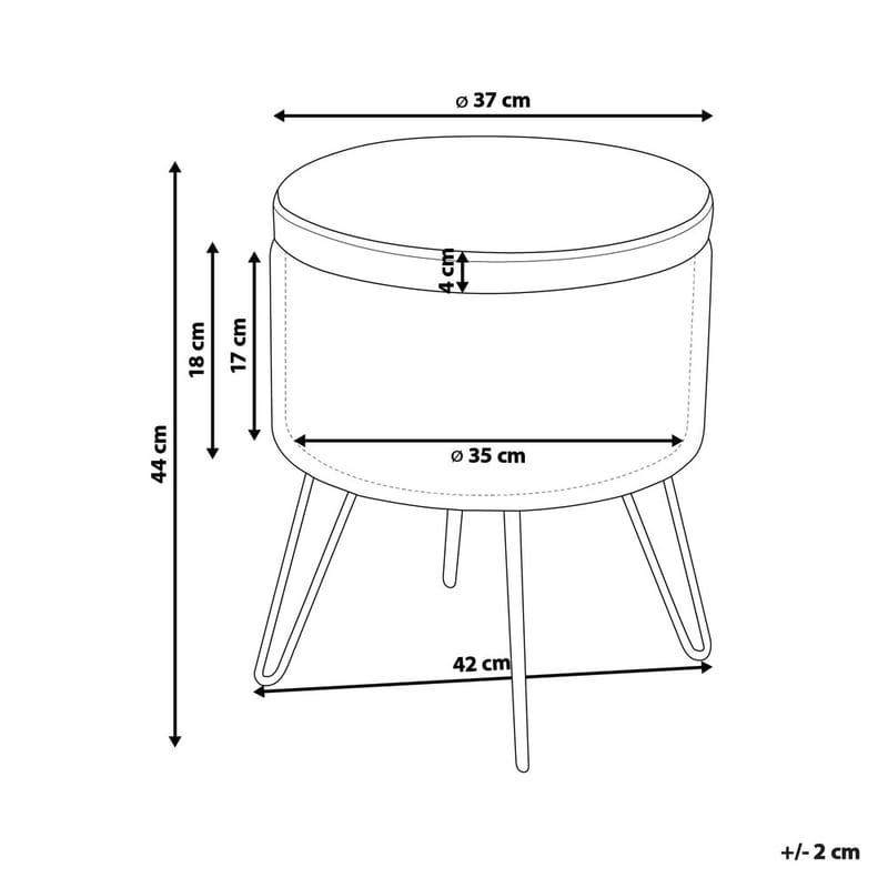 Rahi Silas - Vihreä - Huonekalut - Tuoli & nojatuoli - Jakkara & jalkarahi - Säkkirahi
