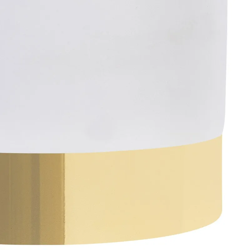 Rahi Sophia - Valkoinen, Kulta - Huonekalut - Tuoli & nojatuoli - Jakkara & jalkarahi - Säkkirahi