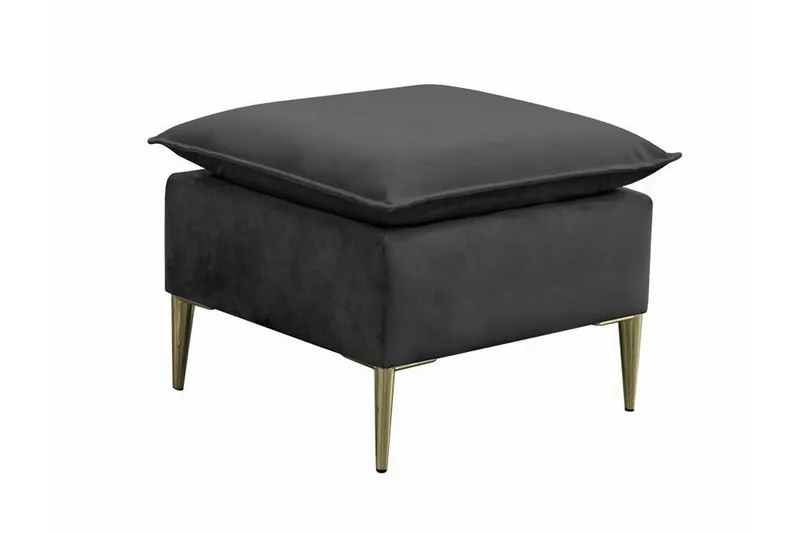 Staffin Fotpall 50 cm NO_BRAND Dark grey, undefined
