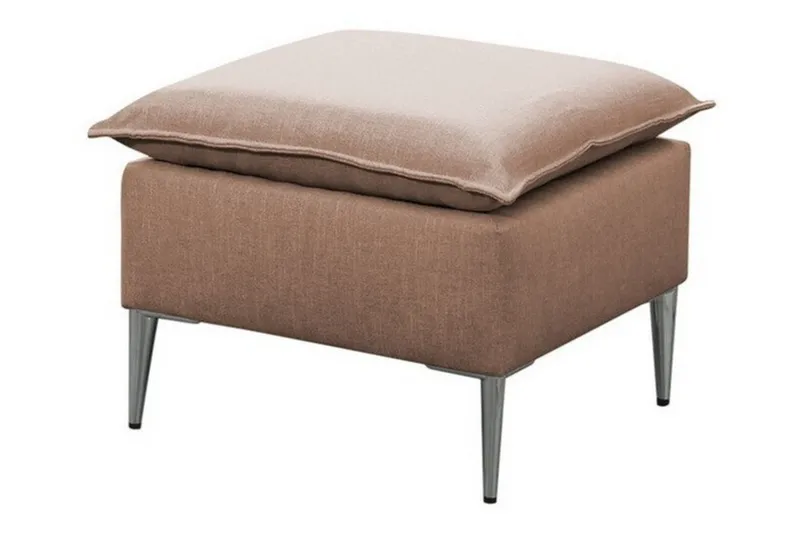 Staffin Fotpall 50 cm NO_BRAND Light brown, undefined