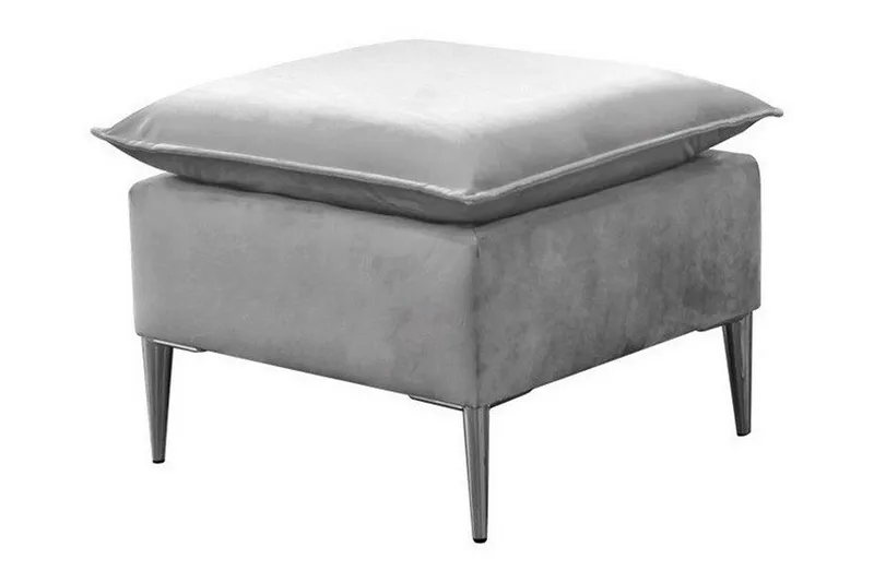 Staffin Fotpall 50 cm NO_BRAND Light grey/Dark grey, undefined