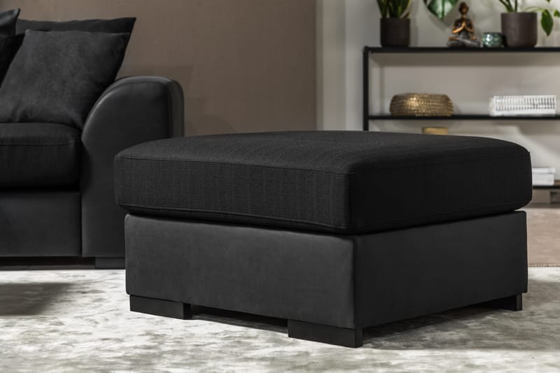 Tavallinen rahi Scandinavian Choice Cuba-rahi Vintage 2, Porto 5, musta - Huonekalut - Tuoli & nojatuoli - Jakkara & jalkarahi - Rahi