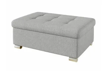 Trefor Fotpall 70 cm Ljusgrå - Huonekalut - Tuoli & nojatuoli - Jakkara & jalkarahi - Rahi