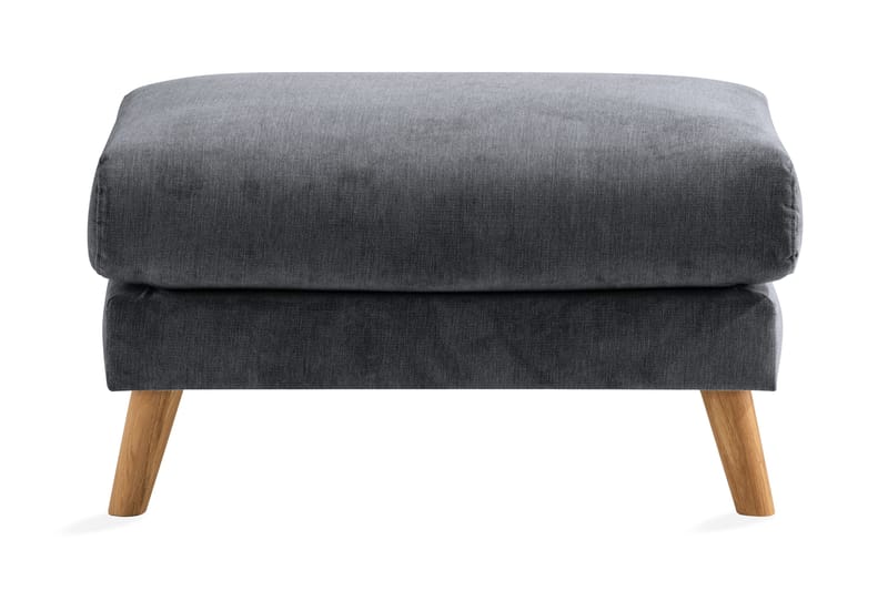 Trend Lyx Rahi - Tummanharmaa/Tammi - Huonekalut - Tuoli & nojatuoli - Jakkara & jalkarahi - Rahi