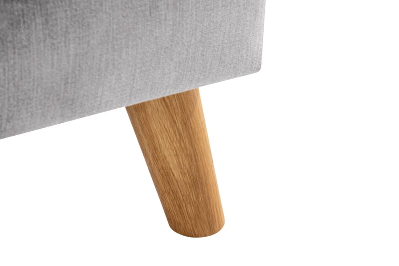 Trend Lyx Rahi - Vaaleanharmaa/Tammi - Huonekalut - Tuoli & nojatuoli - Jakkara & jalkarahi - Rahi