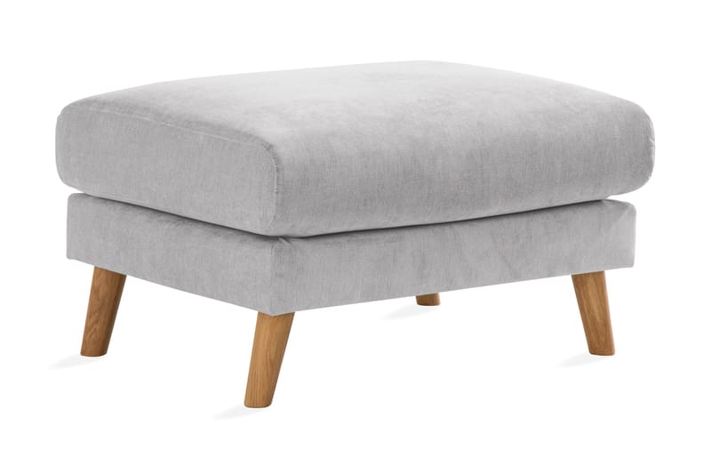 Trend Lyx Rahi - Vaaleanharmaa/Tammi - Huonekalut - Tuoli & nojatuoli - Jakkara & jalkarahi - Rahi