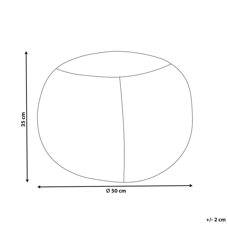 Rahi Triman - Beige - Huonekalut - Tuoli & nojatuoli - Jakkara & jalkarahi - Säkkirahi