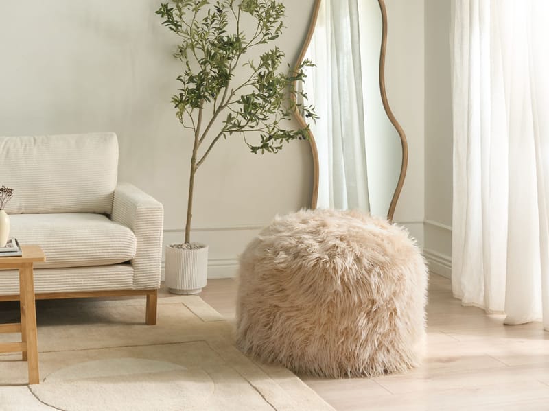 Rahi Tukki 70x70 cm - Vaalea beige - Huonekalut - Tuoli & nojatuoli - Jakkara & jalkarahi - Säkkirahi