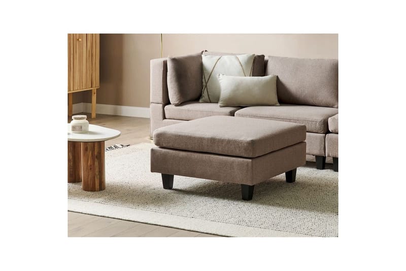 Rahi Unstad Ruskea/Musta - Ruskea/Musta - Huonekalut - Tuoli & nojatuoli - Jakkara & jalkarahi - Rahi