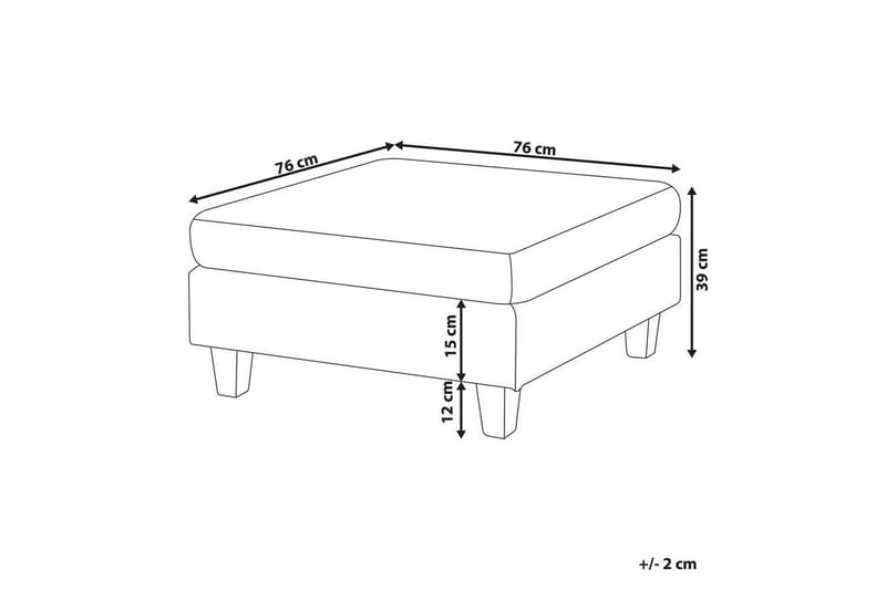 Rahi Unstad Tummanharmaa/musta - Tummanharmaa/musta - Huonekalut - Tuoli & nojatuoli - Jakkara & jalkarahi - Rahi