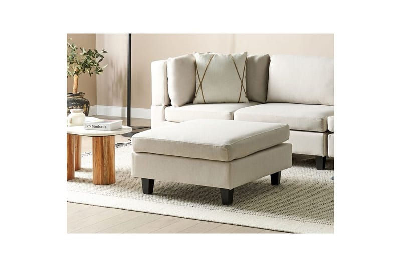 Rahi Unstad Vaaleabeige/musta - Vaaleabeige/musta - Huonekalut - Tuoli & nojatuoli - Jakkara & jalkarahi - Rahi