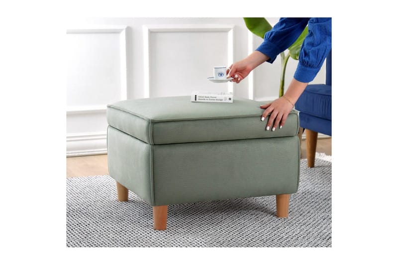 Rahi Veyacen Vihreä - Vihreä - Huonekalut - Tuoli & nojatuoli - Jakkara & jalkarahi - Rahi