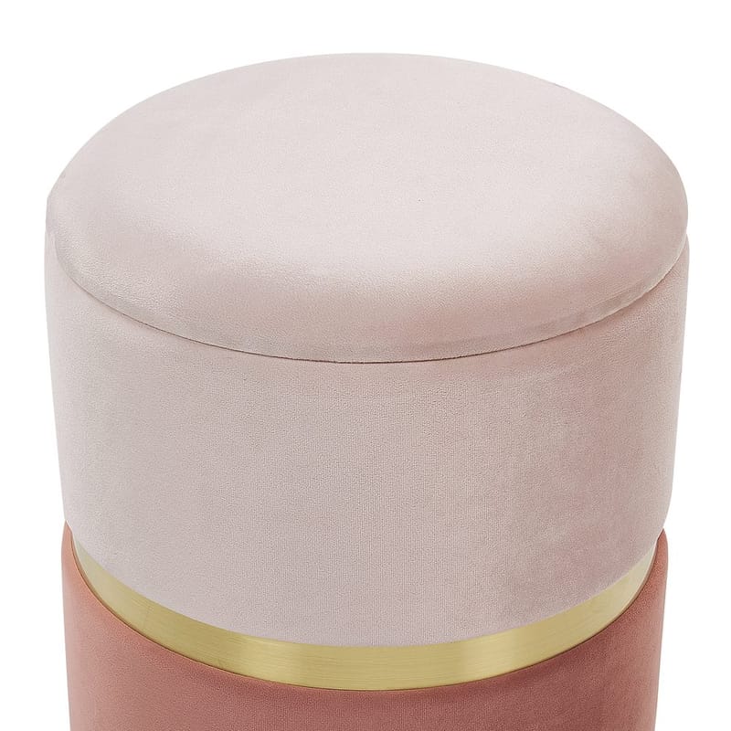 Rahi Wichita 2-pakkaus - Rosa, kulta - Huonekalut - Tuoli & nojatuoli - Jakkara & jalkarahi - Säkkirahi