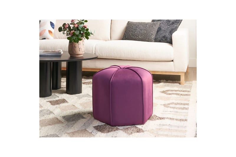 Rahi Wishek Violetti - Violetti - Huonekalut - Tuoli & nojatuoli - Jakkara & jalkarahi - Säkkirahi