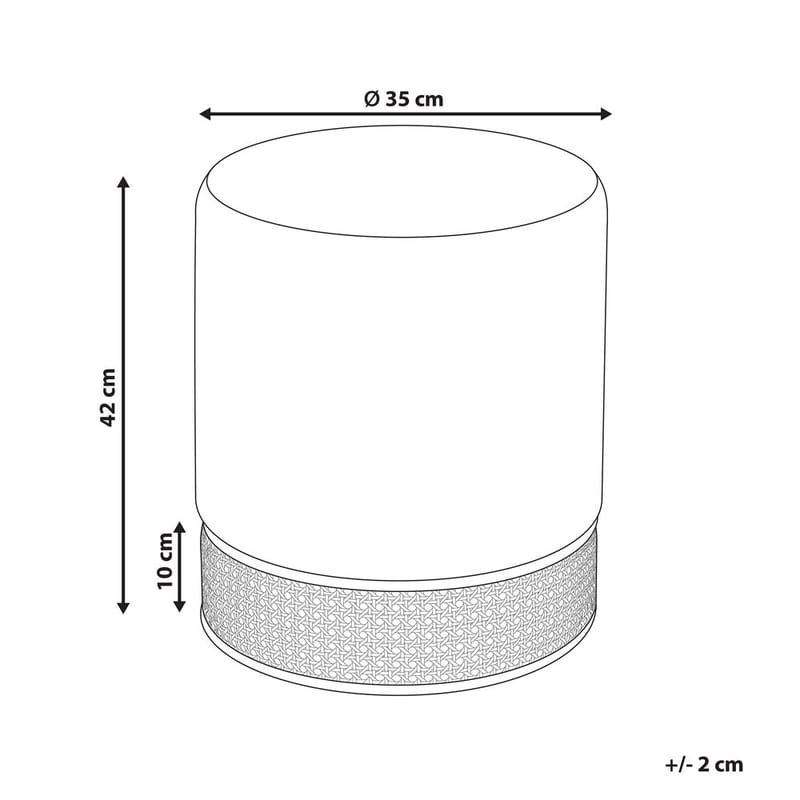 Rahi Yankton - Beige - Huonekalut - Tuoli & nojatuoli - Jakkara & jalkarahi - Säkkirahi