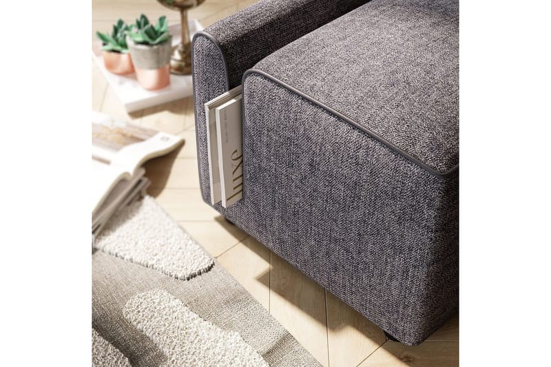 Rahi Pariisi Harmaa - Harmaa - Huonekalut - Tuoli & nojatuoli - Jakkara & jalkarahi - Säkkirahi