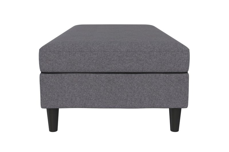 Rahi/Jakkara Hartford Harmaa, Pellavakankaan näköinen (100% polyesteri) - Harmaa, Pellavakankaan näköinen (100% polyesteri) - Huonekalut - Tuoli & nojatuoli - Jakkara & jalkarahi - Rahi