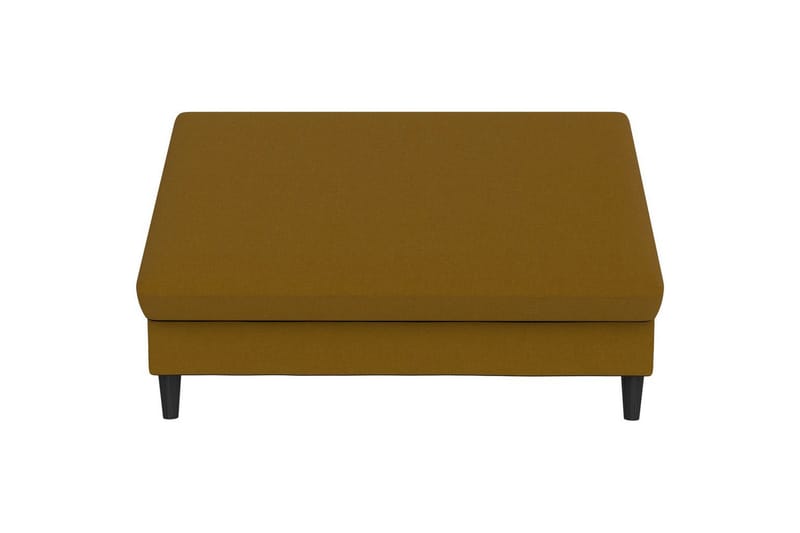 Rahi/Jakkara Hartford Keltainen, Pellavakankaan näköinen (100% polyesteri) - Keltainen, Pellavakankaan näköinen (100% polyesteri) - Huonekalut - Tuoli & nojatuoli - Jakkara & jalkarahi - Rahi