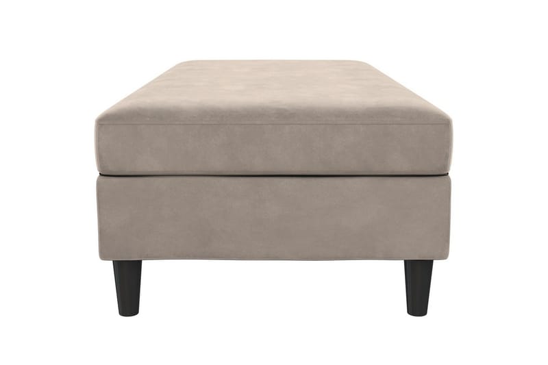 Rahi/Jakkara Hartford Taupe, Sametti - Taupe, Sametti - Huonekalut - Tuoli & nojatuoli - Jakkara & jalkarahi - Rahi