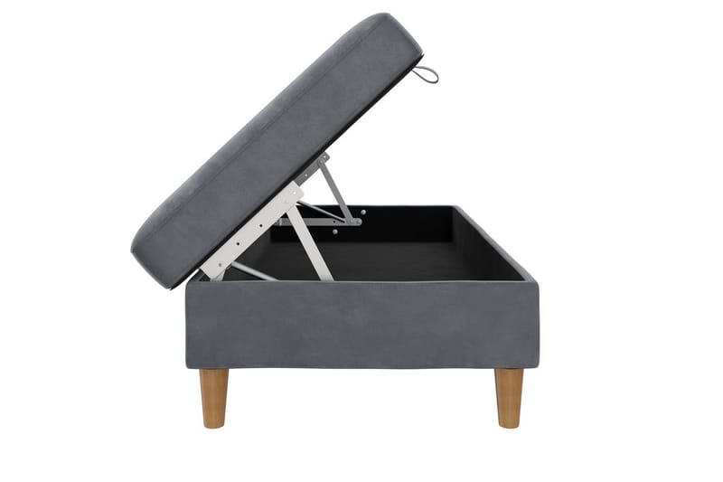 Rahi/Jakkara Lilly Antrasiitti, Sametti/Puu/Muovi - Antrasiitti, Sametti/Puu/Muovi - Huonekalut - Tuoli & nojatuoli - Jakkara & jalkarahi - Rahi