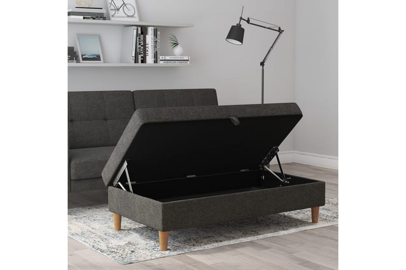 Rahi/Jakkara Lilly Antrasiitti, Pellava - Antrasiitti, Pellava - Huonekalut - Tuoli & nojatuoli - Jakkara & jalkarahi - Rahi