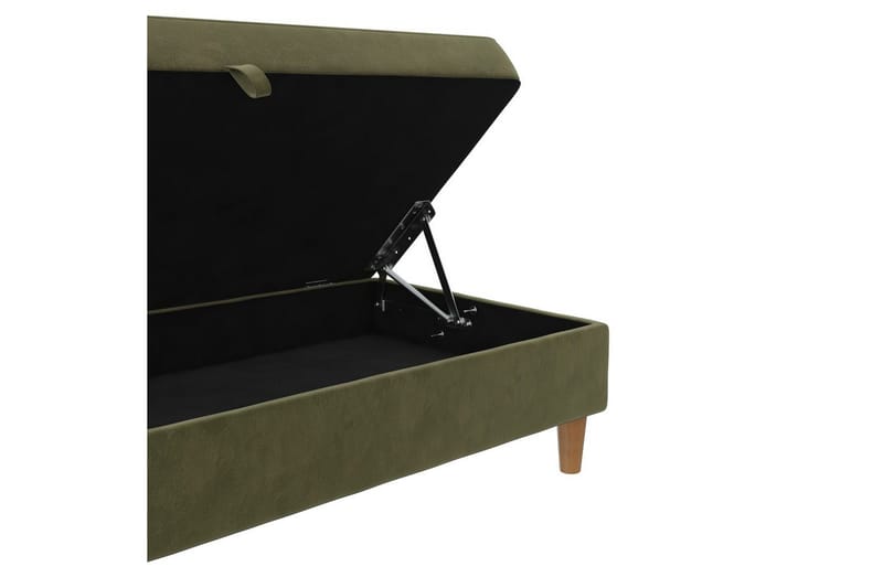 Rahi/Jakkara Lilly Oliivinvihreä, Sametti/Puu/Muovi - Oliivinvihreä, Sametti/Puu/Muovi - Huonekalut - Tuoli & nojatuoli - Jakkara & jalkarahi - Rahi