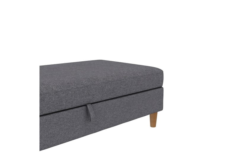 Rahi/Jakkara Lilly Vaaleanharmaa, Pellava - Vaaleanharmaa, Pellava - Huonekalut - Tuoli & nojatuoli - Jakkara & jalkarahi - Rahi