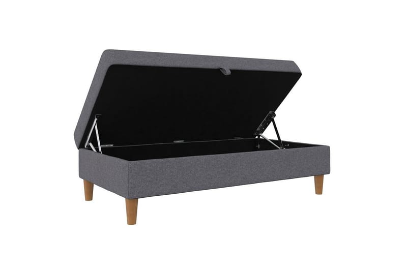 Rahi/Jakkara Lilly Vaaleanharmaa, Pellava - Vaaleanharmaa, Pellava - Huonekalut - Tuoli & nojatuoli - Jakkara & jalkarahi - Rahi