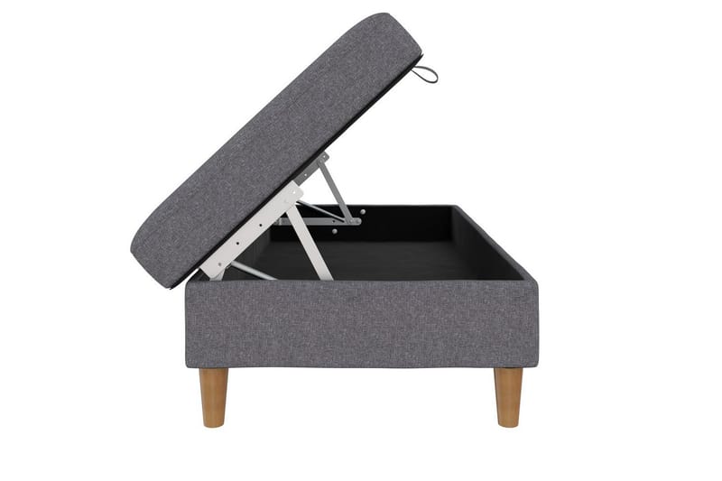 Rahi/Jakkara Lilly Vaaleanharmaa, Pellava - Vaaleanharmaa, Pellava - Huonekalut - Tuoli & nojatuoli - Jakkara & jalkarahi - Rahi