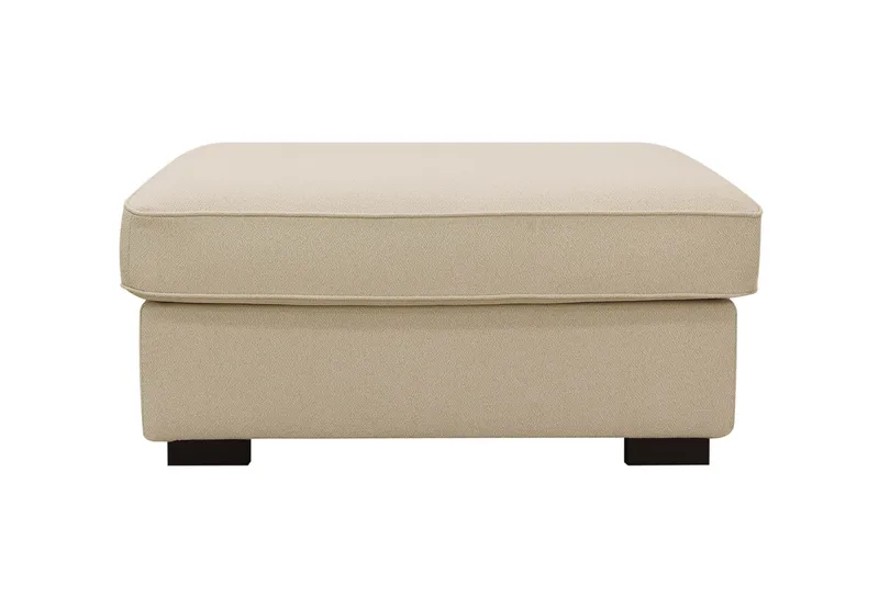 Rossita Jalkatuki Bouclékankaalla - Beige - Huonekalut - Tuoli & nojatuoli - Jakkara & jalkarahi - Rahi