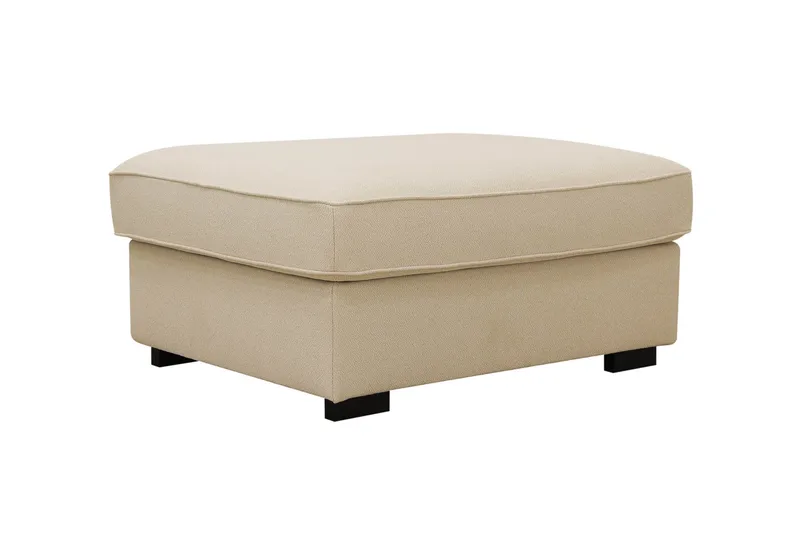 Rossita Jalkatuki Bouclékankaalla - Beige - Huonekalut - Tuoli & nojatuoli - Jakkara & jalkarahi - Rahi