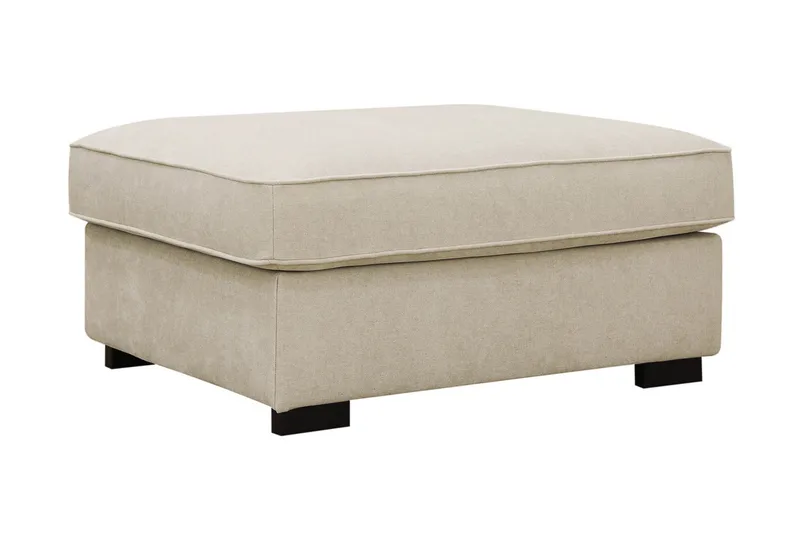 Rossita Jalkatuki Sametissa - Beige - Huonekalut - Tuoli & nojatuoli - Jakkara & jalkarahi - Rahi